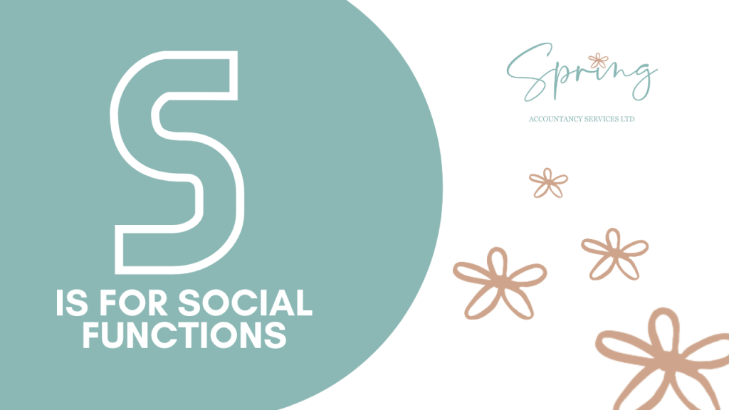 S is for Social Functions