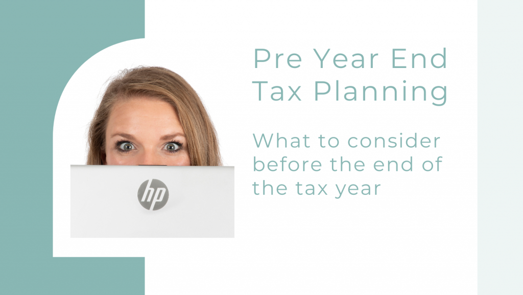 Pre year-end tax planning